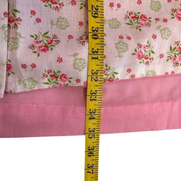 Handmade Pink Roses & Cream Colonial 1700’s Style Shirt & Skirt Set Size Small - Picture 12 of 16